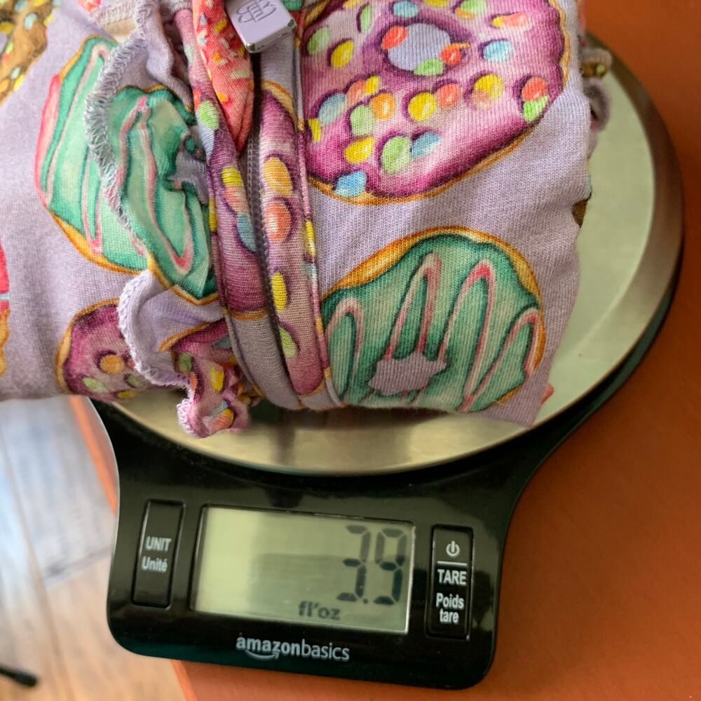 Bums & Roses Donut Ruffle Footie - Picture 5 of 7